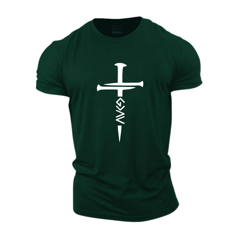 Men's God Is Greater Than The Highs And Lows Cotton T-Shirt