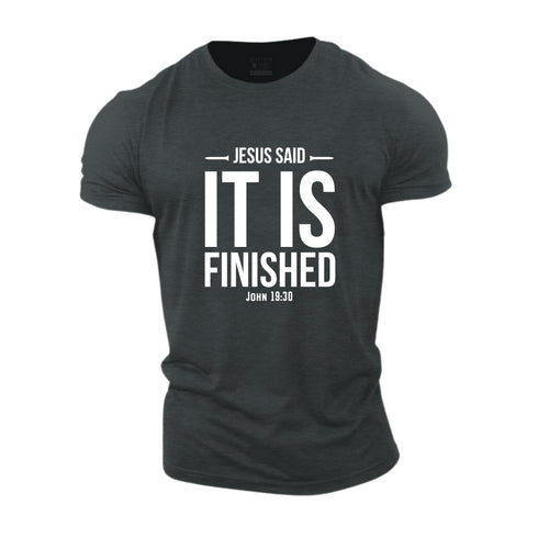Men's It Is Finished Cotton T-Shirt