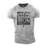 Men's Iron Sharpens Cotton T-Shirt