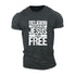 Men's Religion Sets Rules Jesus Sets Free Cotton T-Shirt