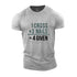 Men's Cross Nail Forgiven Cotton T-Shirt