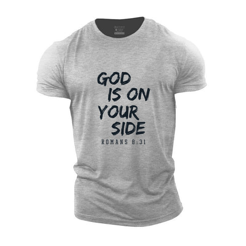 Men's God Is On Your Side Cotton T-Shirt