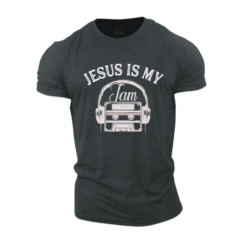 Men's Jesus Is My Jam Cotton T-Shirt