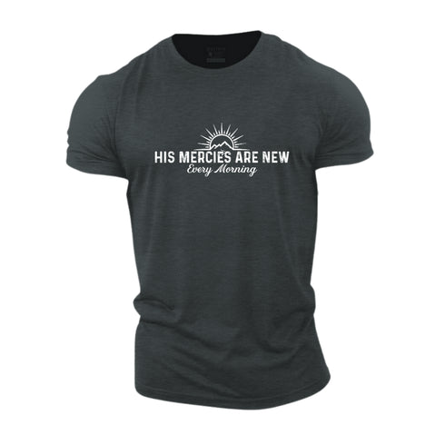 Unisex His Mercies Are New Every Morning Cotton T-Shirt