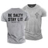 Men's Be Salty Stay Lit Cotton T-Shirt