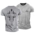Men's Bible On The Back Cotton T-Shirt