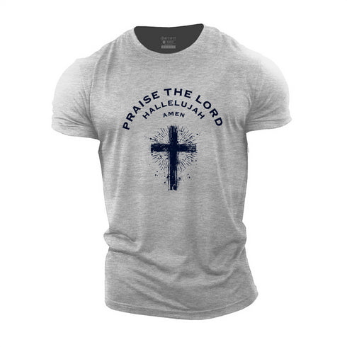 Men's Praise The Lord Cotton T-Shirt