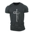 Men's Jesus Cross Cotton T-Shirt