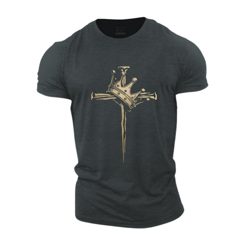Men's Cross Crown Cotton T-Shirt