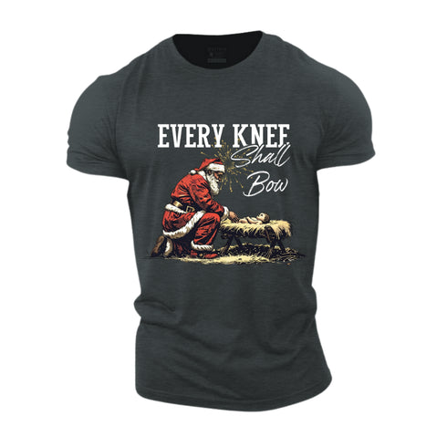 Unisex Every Knee Shall Bow Cotton T-Shirt