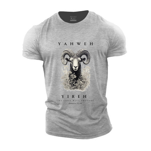 Men's The Lord Will Provide Cotton T-Shirt