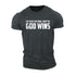 Men's God Wins Cotton T-Shirt