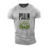 Men's PSALM 23:1-3 Cotton T-Shirt