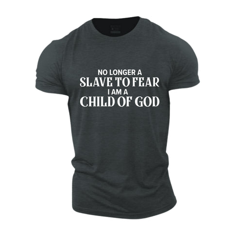 Unisex No Longer A Slave To Fear Cotton T-Shirt