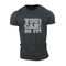 Men's You Can Do It Through Christ Cotton T-Shirt