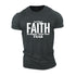 Men's Let Your Faith Bigger Than Your Fear Cotton T-Shirt