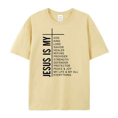 Unisex Jesus Is My Everything Cotton T-Shirt