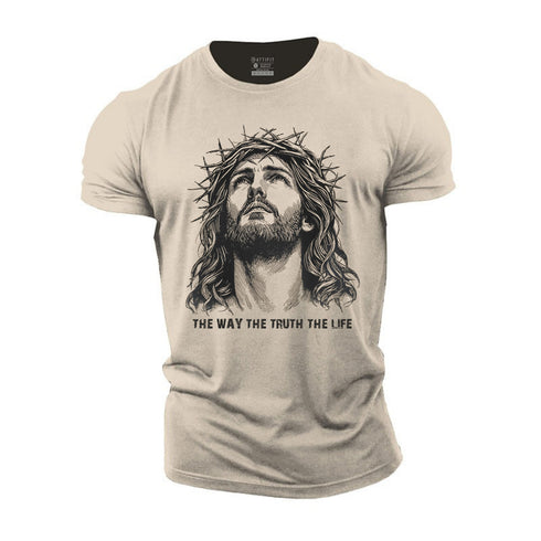 Unisex THE WAY THE TRUTH THE LIFE Cotton T-Shirt