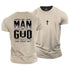 Men's Man Of God Cotton T-Shirt