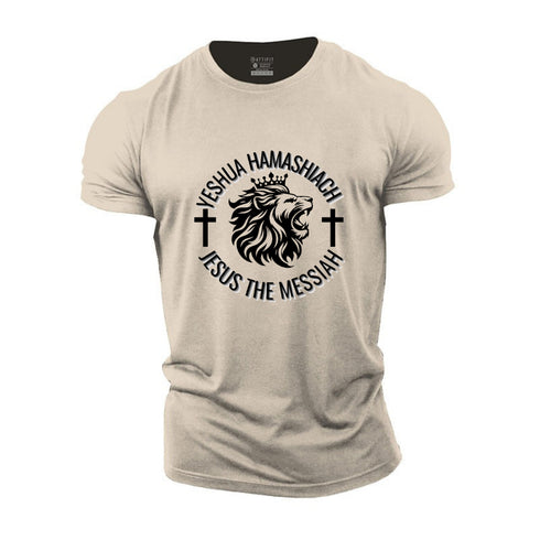 Men's Yeshua Hamashiach Cotton T-Shirt