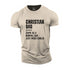 Men's Christian Dad Cotton T-Shirt