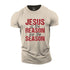 Men's Jesus Is The Reason For The Season Cotton T-Shirt