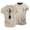 Men's Trust Jesus Walk By Faith Cotton T-Shirt
