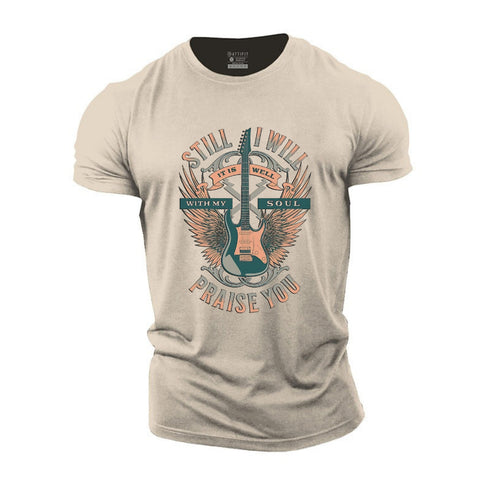 Men's It Is Well With My Soul Cotton T-Shirt