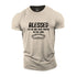 Men's Blessed Is The One Who Trusts In The Lord Cotton T-Shirt