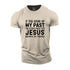 Men's Jesus Dropped The Charges Cotton T-Shirt