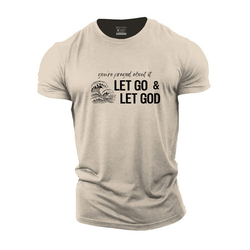 Men's Let Go & Let God Cotton T-Shirt
