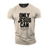 Men's Only Jesus Can Cotton T-Shirt