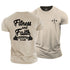 Men's Fitness And Faith Committed To Both Cotton T-Shirt
