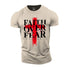 Unisex Faith Over Fear Cotton T-Shirt