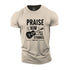 Men's Praise Him With The Strings Cotton T-Shirt