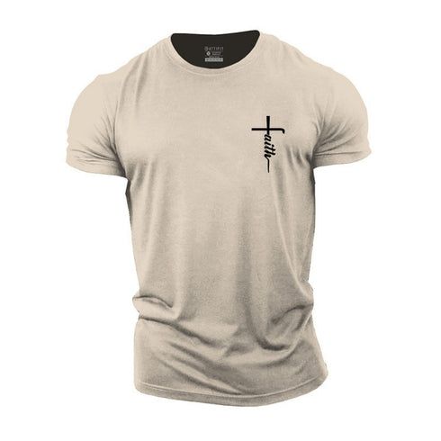 Men's Faith Cotton T-Shirt