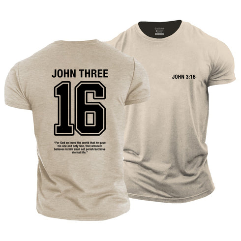 Men's JOHN 3:16 Cotton T-Shirt