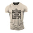 Unisex Brothers In Christ Cotton T-Shirt