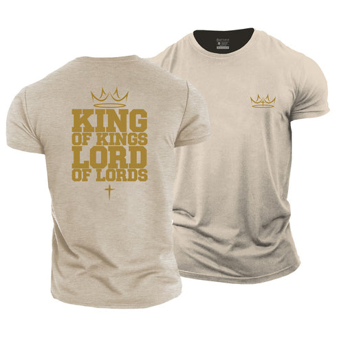 Men's King Of Kings Lord Of Lords Cotton T-Shirt