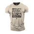 Men's Iron Sharpens Cotton T-Shirt