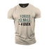 Men's Cross Nail Forgiven Cotton T-Shirt