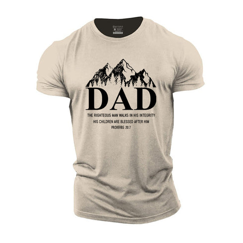 Men's DAD Mountain Cotton T-Shirt