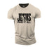 Men's Jesus Paid It All Cotton T-Shirt