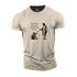 Men's FOR THE SON OF MAN CAME TO SEEK AND TO SAVE THE LOST Cotton T-Shirt