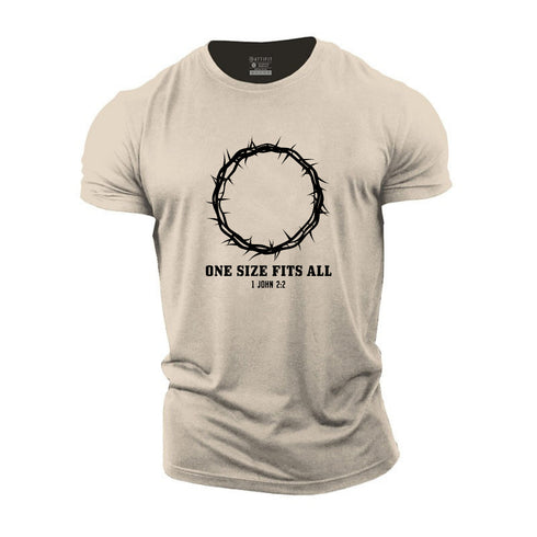Men's One Size Fits All Cotton T-Shirt