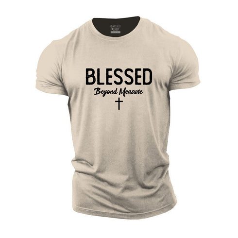 Men's Blessed Beyond Measure Cotton T-Shirt
