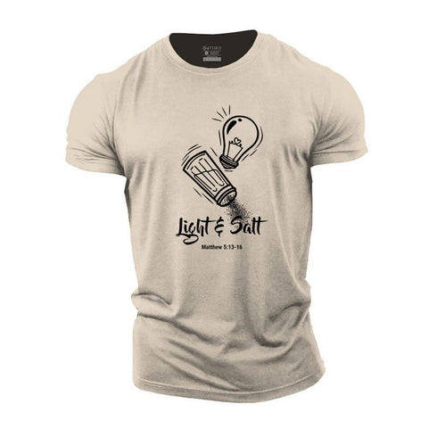 Unisex Light And Salt Cotton T-Shirt