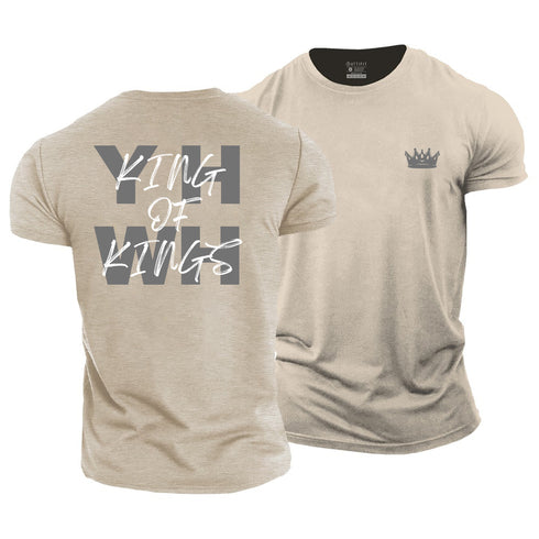 Men's YHWH King Of Kings Cotton T-Shirt