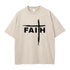 Unisex Faith Brush Stroke Washed T-Shirt