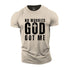 Men's No Worries God Got Me Cotton T-Shirt